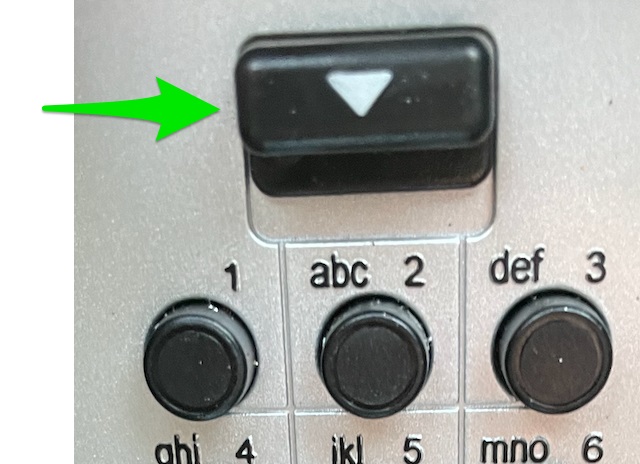 Lockbox showing the UNLOCK button